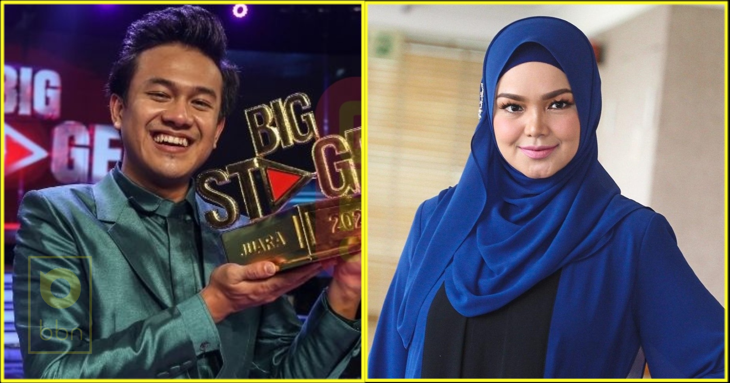 Baru Je Azzam Jadi Juara Big Stage, Sekali Siti Nurhaliza ...